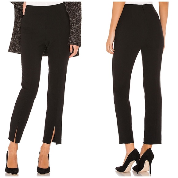 Tibi Slit Ankle Skinny Pants - Picture 3 of 5